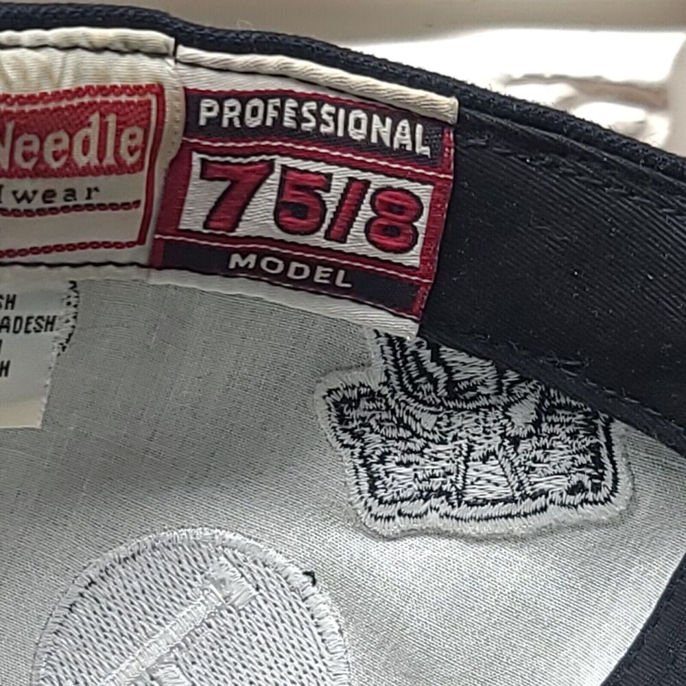 American Needle Phillies Cooperstown Fitted Cap Mens 7 5/8 Black Liberty Bell - Picture 8 of 10